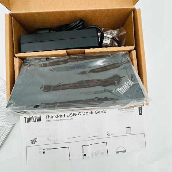 Lenovo ThinkPad USB-C Gen 2 Docking Station - 40AS0090US Brand new! - Picture 2 of 6